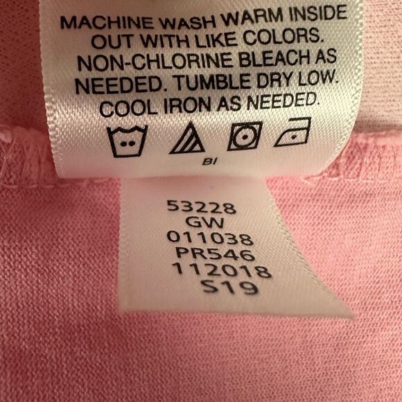 Hanna Andersson Applique Art Horse Dress Rose Pink size 4 SPOTS - Picture 5 of 7